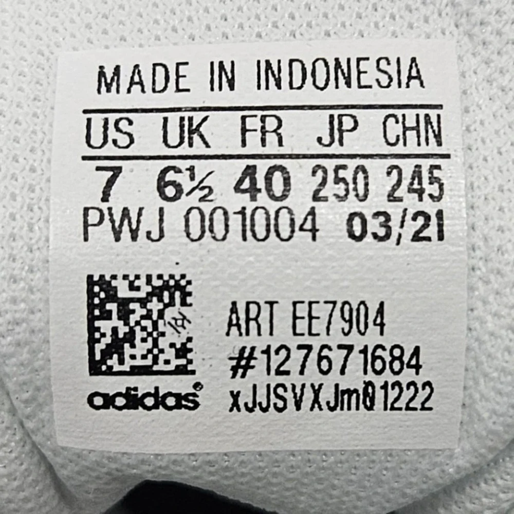 Adidas Grand Court Base‎ Tennis Shoes EE7904 White Black Men's Size 7